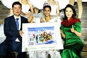 On Yangtze: French Miss World showcases 